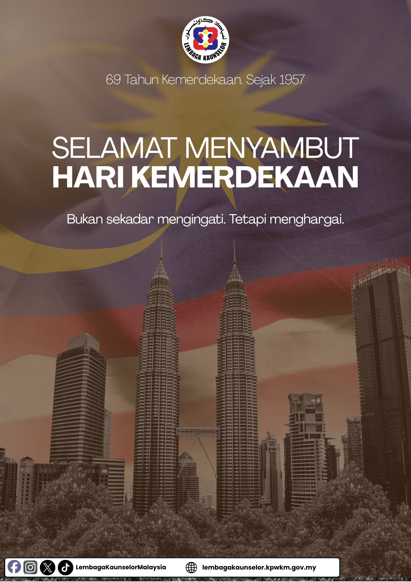 Poster Merdeka 69